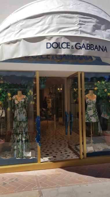 30-Dolce Gabbana en Capri